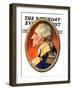 "Washington in Profile," Saturday Evening Post Cover, February 25, 1939-Joseph Christian Leyendecker-Framed Giclee Print