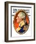 "Washington in Profile," Saturday Evening Post Cover, February 25, 1939-Joseph Christian Leyendecker-Framed Giclee Print