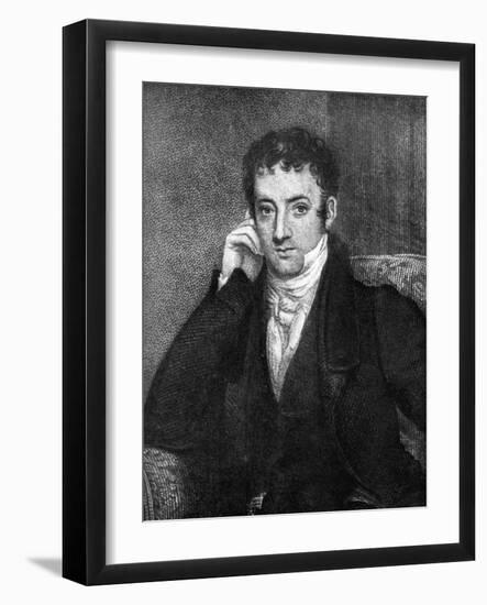 Washington Irving (1783-185), American Author, 19th Century-null-Framed Giclee Print