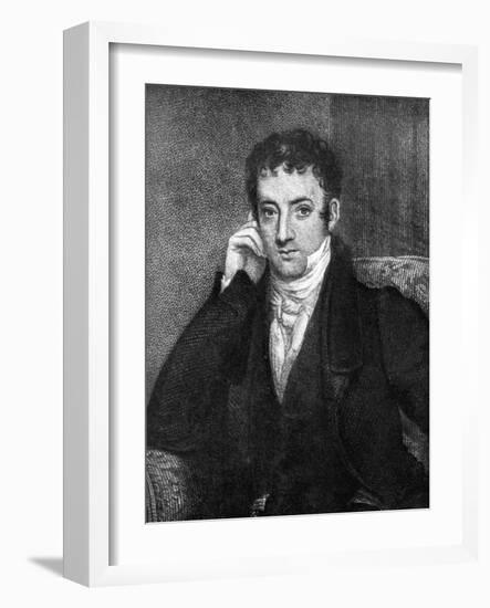 Washington Irving (1783-185), American Author, 19th Century-null-Framed Giclee Print