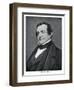 Washington Irving, American Author, 20th Century-null-Framed Giclee Print