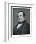 Washington Irving, American Author, 20th Century-null-Framed Giclee Print