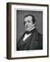 Washington Irving, American Author, 20th Century-null-Framed Giclee Print