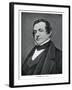 Washington Irving, American Author, 20th Century-null-Framed Giclee Print