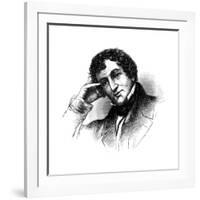 Washington Irving, American Author-null-Framed Giclee Print