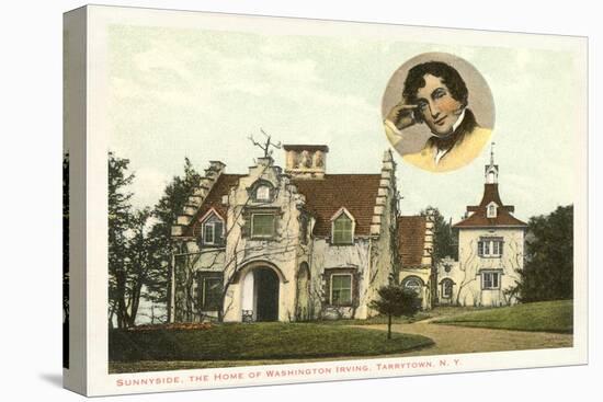 Washington Irving Home, Tarrytown, New York-null-Stretched Canvas