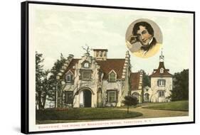 Washington Irving Home, Tarrytown, New York-null-Framed Stretched Canvas