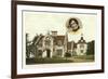 Washington Irving Home, Tarrytown, New York-null-Framed Premium Giclee Print