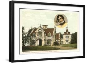 Washington Irving Home, Tarrytown, New York-null-Framed Art Print