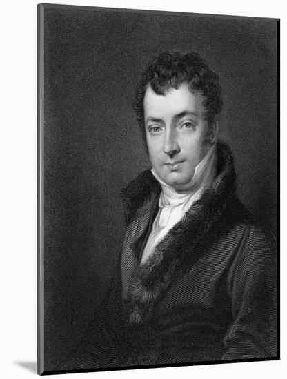 Washington Irving-Danforth-Mounted Giclee Print