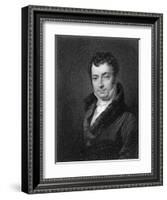 Washington Irving-Danforth-Framed Giclee Print