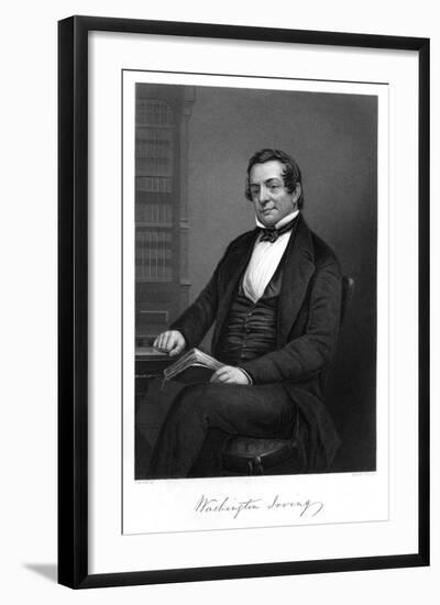 Washington Irving-Alonzo Chappel-Framed Art Print