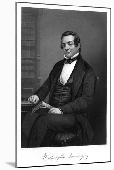 Washington Irving-Alonzo Chappel-Mounted Art Print