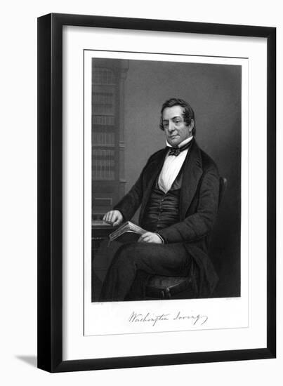 Washington Irving-Alonzo Chappel-Framed Art Print