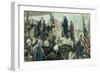 Washington Landing at Foot of Wall Street, NY-Frederick Coffay Yohn-Framed Giclee Print