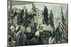 Washington Landing at Foot of Wall Street, NY-Frederick Coffay Yohn-Mounted Giclee Print