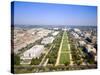 Washington Mall and Capitol Building from the Washington Monument, Washington DC, USA-Geoff Renner-Stretched Canvas