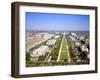 Washington Mall and Capitol Building from the Washington Monument, Washington DC, USA-Geoff Renner-Framed Photographic Print