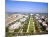 Washington Mall and Capitol Building from the Washington Monument, Washington DC, USA-Geoff Renner-Mounted Photographic Print