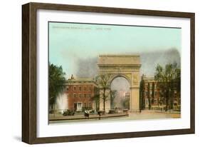 Washington Memorial Arch, New York City-null-Framed Art Print