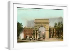 Washington Memorial Arch, New York City-null-Framed Art Print