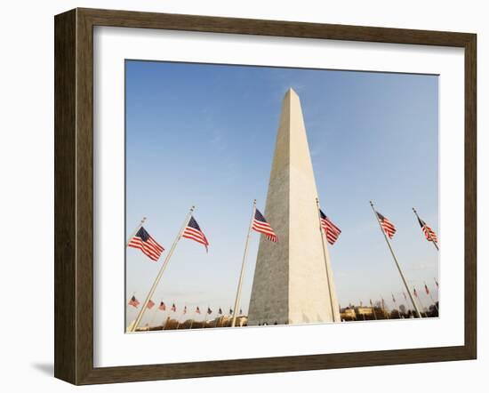 Washington Memorial Monument, Washington Dc., United States of America, North America-Christian Kober-Framed Photographic Print