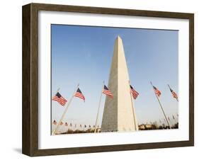 Washington Memorial Monument, Washington Dc., United States of America, North America-Christian Kober-Framed Photographic Print