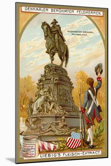 Washington Memorial, Philadelphia-null-Mounted Giclee Print