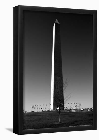 Washington Memorial Washington DC-null-Framed Poster