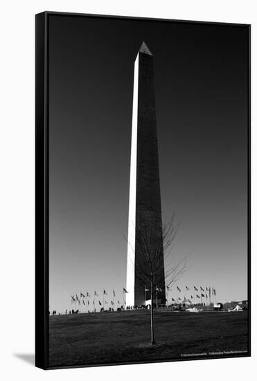 Washington Memorial Washington DC-null-Framed Stretched Canvas