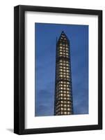 Washington Memorial with Scaffolding at Sunset, Washington DC-Joseph Sohm-Framed Photographic Print