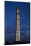 Washington Memorial with Scaffolding at Sunset, Washington DC-Joseph Sohm-Mounted Photographic Print