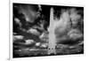 Washington Monument 1 BW-John Gusky-Framed Photographic Print