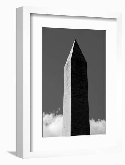 Washington Monument 2 BW-John Gusky-Framed Photographic Print