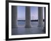 Washington Monument and Jefferson Memorial Columns Washington, D.C. USA-null-Framed Photographic Print