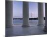 Washington Monument and Jefferson Memorial Columns Washington, D.C. USA-null-Mounted Photographic Print