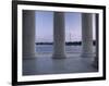 Washington Monument and Jefferson Memorial Columns Washington, D.C. USA-null-Framed Photographic Print