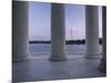 Washington Monument and Jefferson Memorial Columns Washington, D.C. USA-null-Mounted Photographic Print