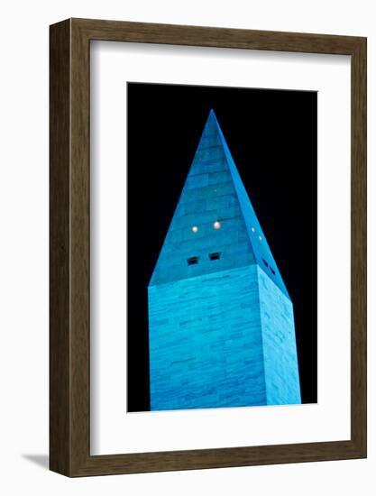 Washington Monument at night, Washington DC, USA-null-Framed Photographic Print