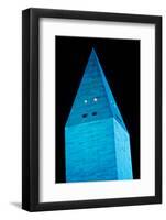 Washington Monument at night, Washington DC, USA-null-Framed Photographic Print