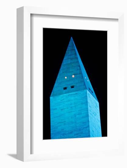 Washington Monument at night, Washington DC, USA-null-Framed Photographic Print
