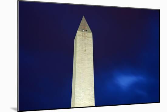 Washington Monument at Sunset-benkrut-Mounted Photographic Print