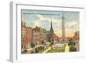 Washington Monument, Baltimore, Maryland-null-Framed Art Print