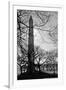 Washington Monument Black and White DC-null-Framed Photo