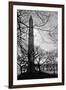 Washington Monument Black and White DC-null-Framed Photo