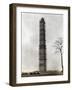 Washington Monument Covered with Scaffolds-null-Framed Photographic Print