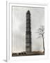 Washington Monument Covered with Scaffolds-null-Framed Photographic Print