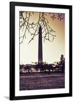 Washington Monument, Cross Processed Look in Washington, DC-null-Framed Photo