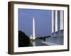 Washington Monument from Lincoln Memorial, Washington, D.C., USA-Bill Bachmann-Framed Premium Photographic Print