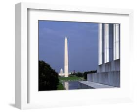 Washington Monument from Lincoln Memorial, Washington, D.C., USA-Bill Bachmann-Framed Photographic Print